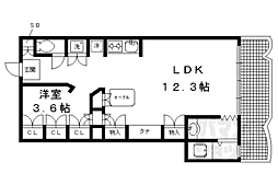 シャルマン北白川ハイツ 3階