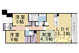 イニシア京都一乗寺 4階/408