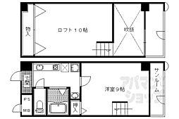 京都市営烏丸線 今出川駅 徒歩15分 6階/-