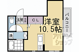 一乗寺北大丸町計画 2階/D-2