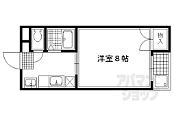 カーサ清明 1DKの間取図画像