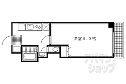ファミーユフジ 1Kの間取図画像