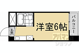 京福電気鉄道北野線 北野白梅町駅 徒歩17分