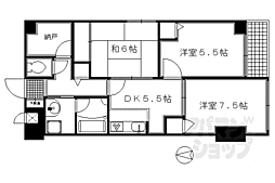 ライオンズマンション二条城東 3SDKの間取図画像