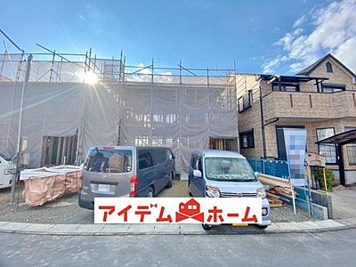 外観：〇●1号棟(撮影2025年1月)●〇 モデル案内も承ります　　　　　　 アイデムホーム南店は緑区役所から徒歩2分 水曜日も営業しております　　　　　　 