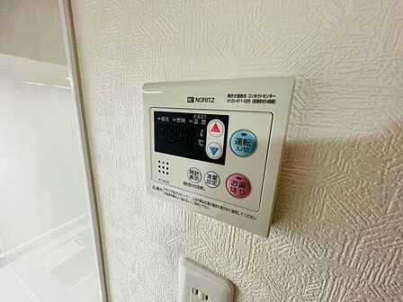 ワンタッチでお湯張り可能な給湯パネル