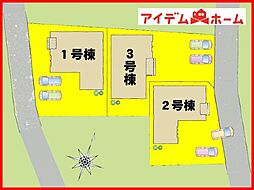 一宮市奥小　全3棟　3号棟 4LDKの間取り