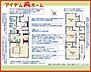 間取り：1号棟　間取図