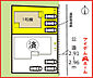 間取り：1号棟　配置図
