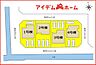 間取り：4号棟　配置図