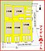 間取り：2号棟　配置図