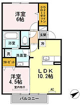 フルール 102 ｜ 大分県中津市大字高瀬（賃貸アパート2LDK・1階・49.43㎡） その2