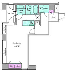 間取図画像 ワンルーム