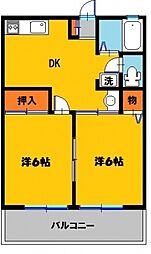 原ハイツ 1階/102号室