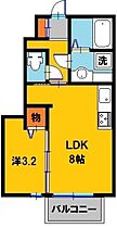 サンフローラ 101号室 ｜ 栃木県宇都宮市陽南３丁目6-25（賃貸アパート1LDK・1階・29.43㎡） その2