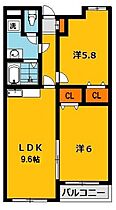 Y2ハイツ 302号室 ｜ 栃木県宇都宮市雀の宮５丁目6-44（賃貸マンション2LDK・3階・52.65㎡） その2