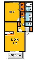エトワールキューブB 2階/202号室