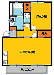 第二ひさごハイツ 1階/102号室
