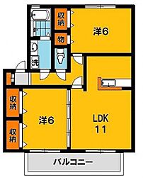 プレアデスコート　C 2階