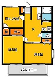 宇高前パナハイツ 2階/201号室