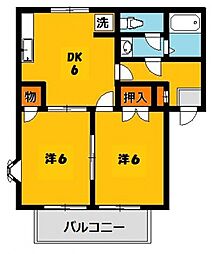 メゾンドクレールＡ 2階/205号室