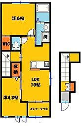 ヴィラ・グロリエンテ 弥生 2階