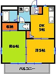 メゾンドルポ 2階