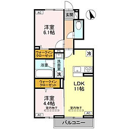カーサミカサ 1階/101号室