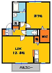 プランドール A 2階