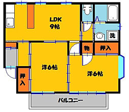 コーポインティアマウンテン2号棟 2階