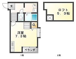 間取図画像 ワンルーム