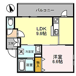 LOOPRESIDENCE 1LDKの間取図画像