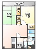 ウィステリアハイツ 402 ｜ 兵庫県尼崎市東難波町４丁目（賃貸マンション2LDK・4階・50.00㎡） その2