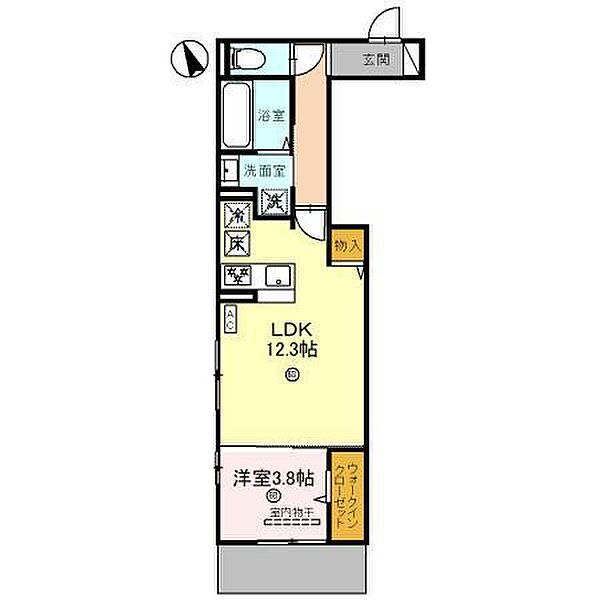 トリシア上甲子園 103｜兵庫県西宮市上甲子園４丁目(賃貸アパート1LDK・1階・43.34㎡)の写真 その1