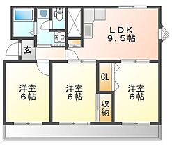 松川マンション2号館 305 ｜ 兵庫県尼崎市額田町（賃貸マンション2LDK・3階・63.00㎡） その2