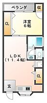 フローリッシュ  ｜ 兵庫県尼崎市大庄川田町（賃貸アパート1LDK・1階・40.00㎡） その2