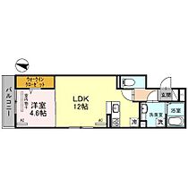 プレガーレ中須佐 302 ｜ 兵庫県西宮市中須佐町（賃貸アパート1LDK・3階・41.15㎡） その2