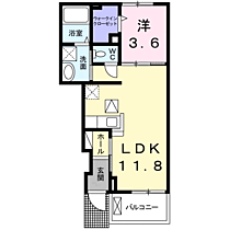 モリノブリーゼ 102 ｜ 兵庫県尼崎市上坂部３丁目22番14号（賃貸アパート1LDK・1階・37.74㎡） その2