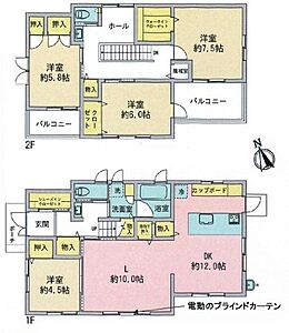 間取り：4LDKはリビングダイニングキッチンと4つの居室がある間取りで、大家族や二世帯住宅に最適。広々としたリビングで家族団らんを楽しみ、個室でプライベートな時間も確保でき、快適な生活を送ることができますよ。