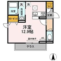 フルール石手 101 ｜ 愛媛県松山市新石手（賃貸アパート1R・1階・32.79㎡） その2