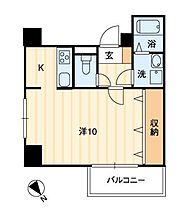 Rinchnarno n 203 ｜ 愛媛県松山市永木町2丁目（賃貸マンション1K・2階・32.61㎡） その2