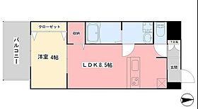 GRANDE ARCHE EDAMATSU 303 ｜ 愛媛県松山市枝松4丁目（賃貸マンション1LDK・3階・35.94㎡） その2