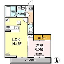 クオリア 305 ｜ 愛媛県松山市西石井1丁目（賃貸アパート1LDK・3階・47.80㎡） その2