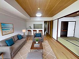 アインズコート稲毛　社有 3LDKのリビング/ダイニング