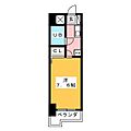 パークサイドハイツ4階5.2万円