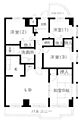 ブリッジ壱番館6階15.8万円