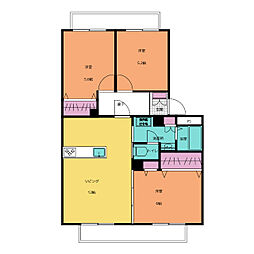 D.Y.東戸塚 3LDKの間取図画像