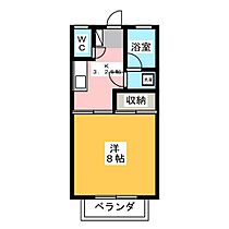 マルハコーポＣ  ｜ 栃木県宇都宮市平松町（賃貸アパート1K・2階・25.92㎡） その2