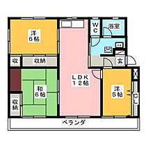 スパローハウスII  ｜ 栃木県宇都宮市上戸祭２丁目（賃貸マンション3LDK・1階・64.40㎡） その2