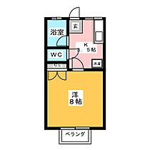 グリーンハイツ新町  ｜ 栃木県宇都宮市新町２丁目（賃貸アパート1K・2階・24.30㎡） その2